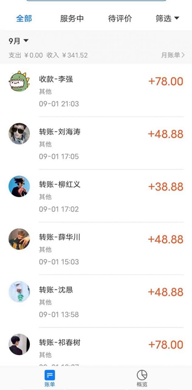 图片[3]-日引500 色粉，一天收款1000 九月份最新男粉项目（附753G素材）-阿灿说钱