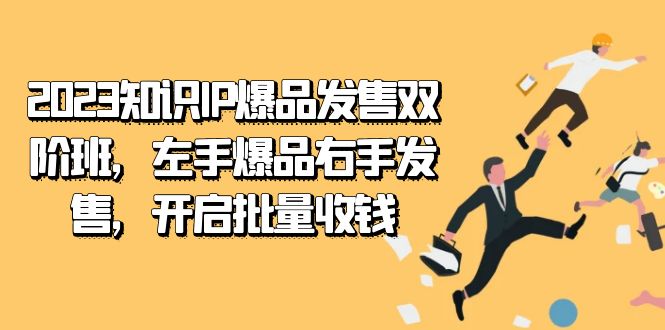 图片[1]-2023知识IP新风潮！左手爆品右手发售，开启批量收钱之旅-阿灿说钱