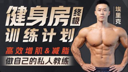 埃里克：打造完美身材，健身房增肌减脂全方案