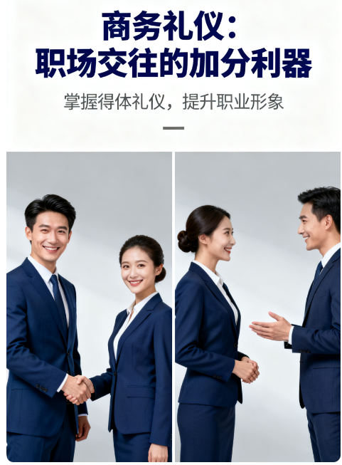 商务礼仪 职场交往的加分利器 商务礼仪 职场交往的加分利器
