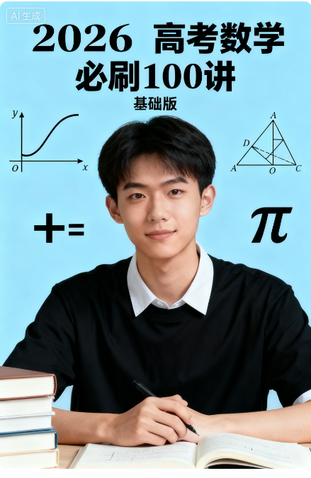 2026 高考数学必刷100讲 常规版+基础版 2026 高考数学必刷100讲 常规版+基础版