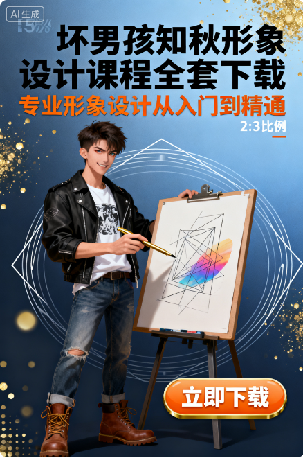 坏男孩知秋形象设计课程全套下载 坏男孩知秋形象设计课程全套下载