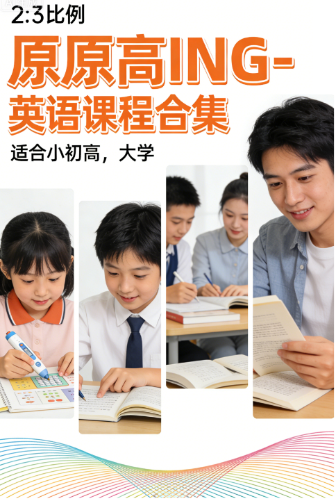 原原高ING-英语课程合集（适合小初高，大学）[38.96GB]