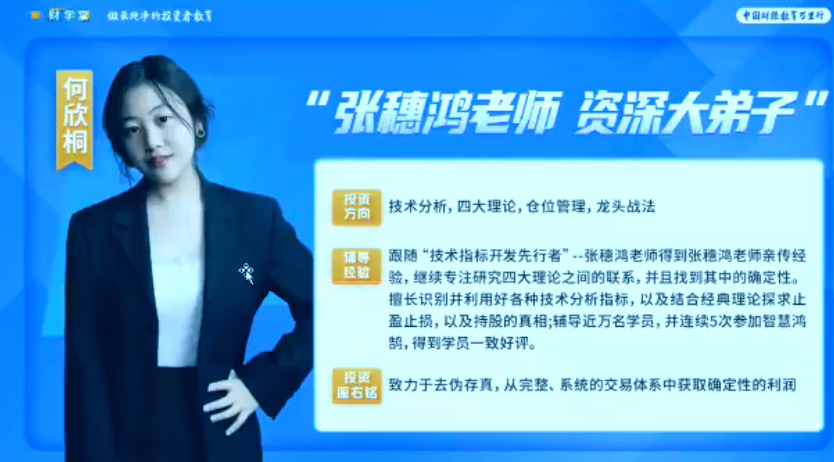 财学堂张穗鸿 龙虎跃精修鸿雁专修交易系统助教辅导课合集