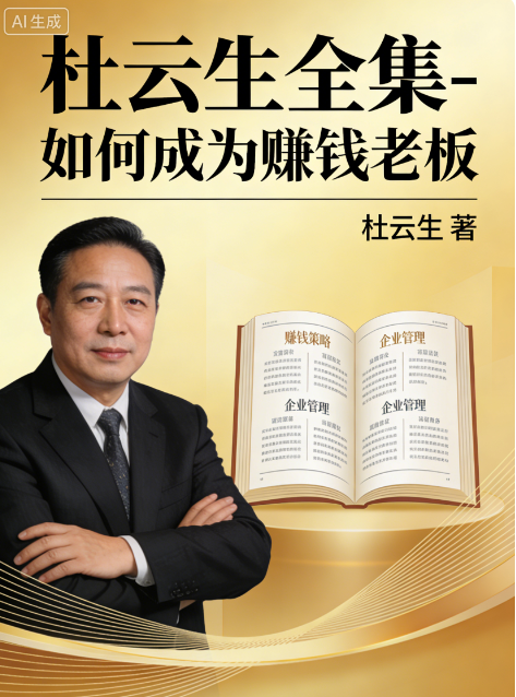 杜云生全集-杜云生《如何成为赚钱老板》 杜云生全集-杜云生《如何成为赚钱老板》