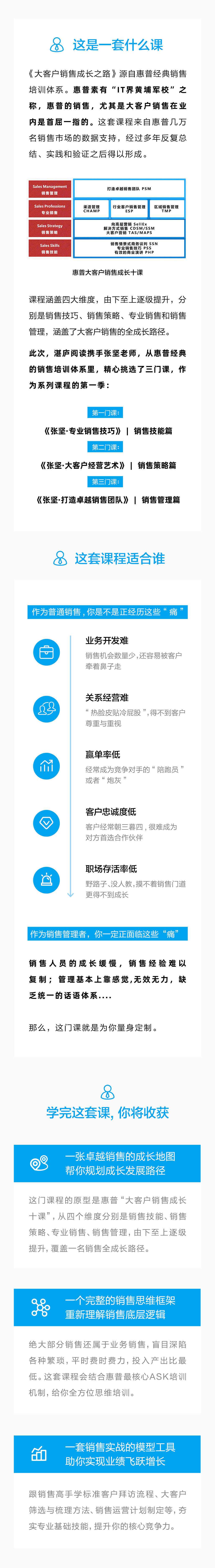 张坚·大客户销售成长之路价值599元 张坚·大客户销售成长之路价值599元