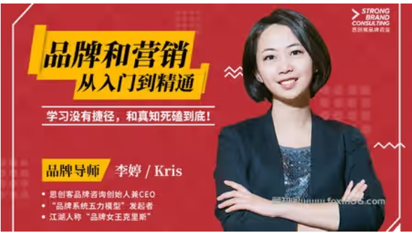 李婷kris品牌和营销：从入门到精通
