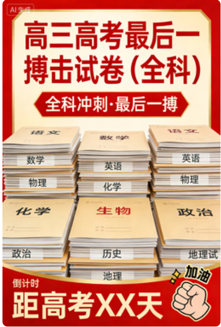 高三高考最后一博击试卷(全科)