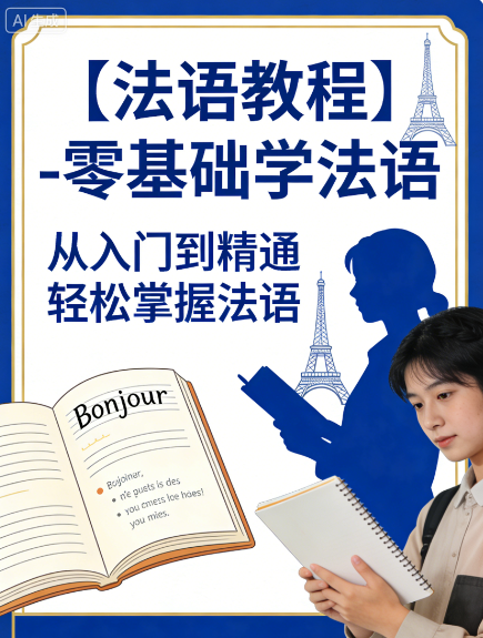 【法语教程】-零基础学法语g