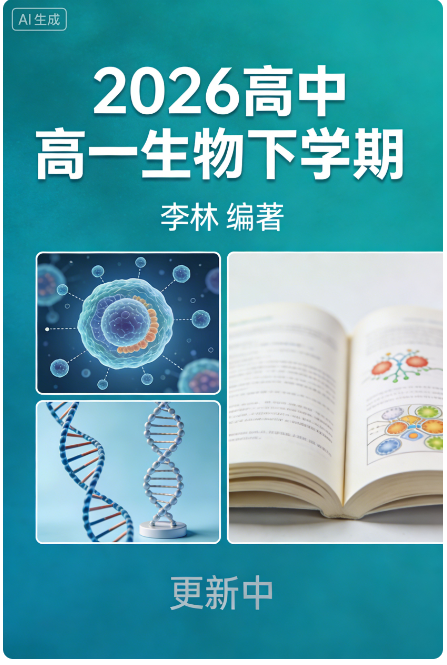 李林 2026高中高一生物 下学期 更新中