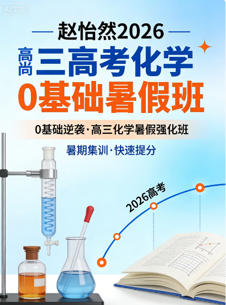 赵怡然 2026高三 高考化学 0基础暑假班 赵怡然 2026高三 高考化学 0基础暑假班