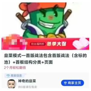 韭菜模式—首版战法包含首板战法+首板结构分类+页面