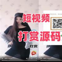 高仿抖音滑动H5随机短视频源码带打赏带后台 网站引流必备源码