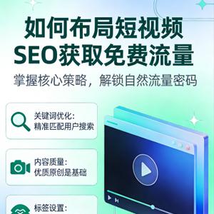 如何布局短视频SEO获取免费流量