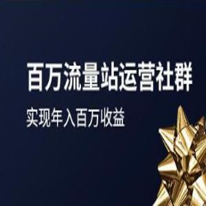 张新星《百万流量站运营社群》，价值2800元（2020完结版）