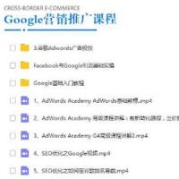 GOOGLE营销推广教程 外贸培训推广谷歌视频课程，谷歌广告营销推广