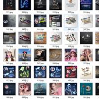 一千多款姓氏头像PSD源码