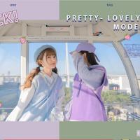 小清新少女写真摄影照片书画册PSD模板做出自己的最美青春照吧