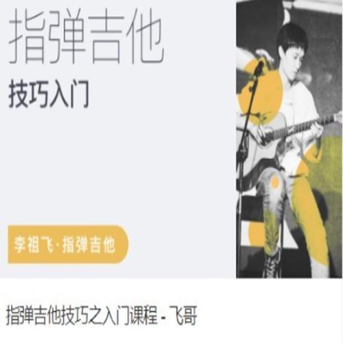 李祖飞：飞哥弹指吉他俱乐部 飞哥指弹吉他技巧+编曲创作+和声进阶