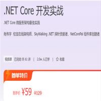 NET Core 开发实战
