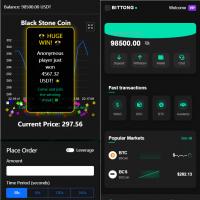 虚拟货币微交易投资理财源码/完美K线控制+代理/前端html+后端PHP