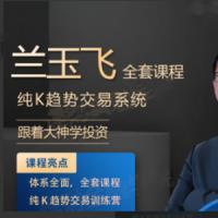 兰玉飞纯K趋势交易系统训练营期货课程