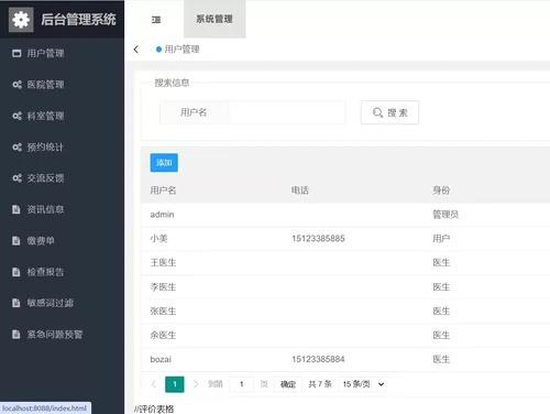Java小程序医疗挂号预约医生问诊系统毕设源码 在线医疗问诊挂号系统，由后端Java+Mysql，前
