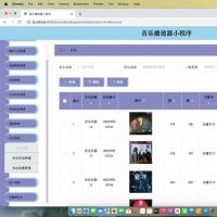 音乐播放器 基于springboot的音乐播放器小程序（源码数据库文件) 1、音乐播放器小程序栈：