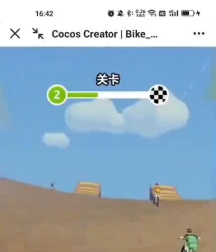 cocos源码 英雄自行车3D竞速赛车类cocoscreator小游戏源码ts语言 小游戏源码 非逆
