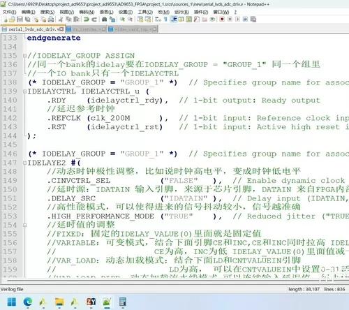 FPGA AD9253源码（仿真+上板） AD9253是一款4通道、14 位、125 MSPS模数转