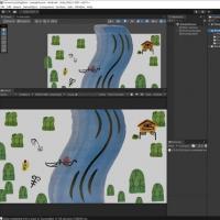 Unity3D 农夫过河 小游戏【原创】  包含：源码工程文件 可执行程序 unity版本2022