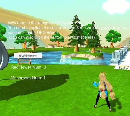 Unity小游戏 自制成品 一校一出 有演示视频 私我发视频  Unity3D闯关冒险小游戏 游戏名