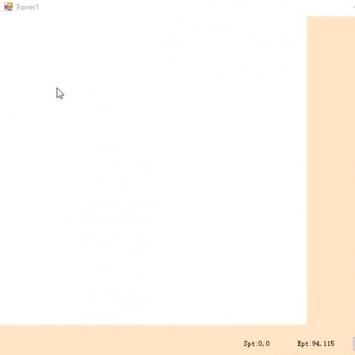 WinForm画图工具源码 源码描述： 一、源码特点 采用winform进行开发,实现了画图的简单功