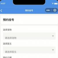 宠物医院小程序 功能包含前端小程序和后台管理 前后端分离 小程序+springboot 源代码出售 