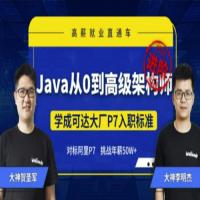Java从0到高级架构师①②③④合辑 – 带源码课件, 对标阿里P7, 挑战年薪50万