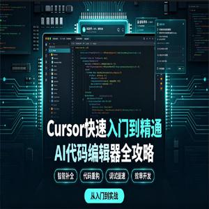 Cursor快速入门到精通，AI代码编辑器全攻略