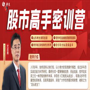 神光文启刚 万维龙头战法股市高手密训营公开课24年12月