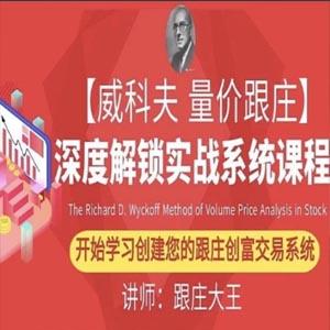 跟庄大王第七届威科夫量价跟庄培训班课程视频回放（包含PPT课件资料）