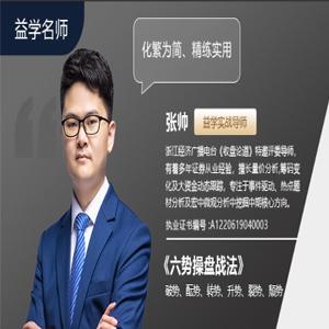 2026张帅六势操盘长虹有道技术课+盘后解盘视频