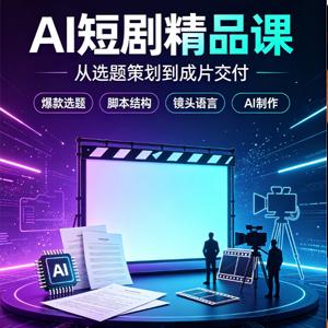AI短剧精品课