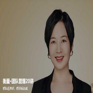 衡量·团队管理20讲，把队伍带好，把目标达成