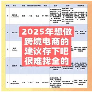 【2025电商类付费教程】_包含海内外各大平台课程