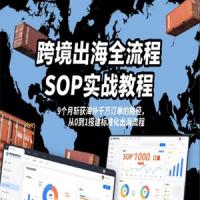 跨境出海全流程全盘托出SOP实战教程，9个月斩获海外千万订单的路径，从0到1搭建标准化出海流程