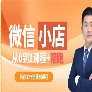 陈奶爸微信小店带货,从0到1课程陪跑
