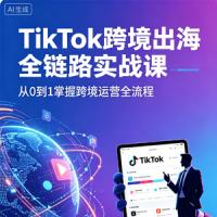 TikTok跨境出海全链路实战课