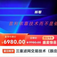 【辉哥】三重滤网交易技术（跟庄技术）