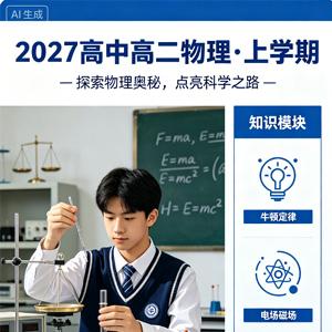 2027高中高二物理 刘杰 上学期