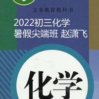 2022初三化学 暑假尖端班 赵潇飞