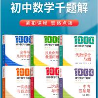 【解题达人】《初中数学千题解》全套6本