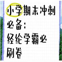 学霸《2025春小学学霸期末必刷卷·语数英》
